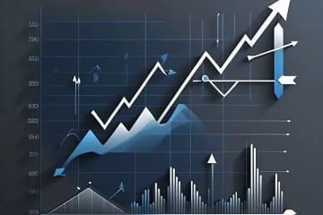 Ekonomik kriz ortamında işletme yönetimi stratejilerini gösteren performans grafiği